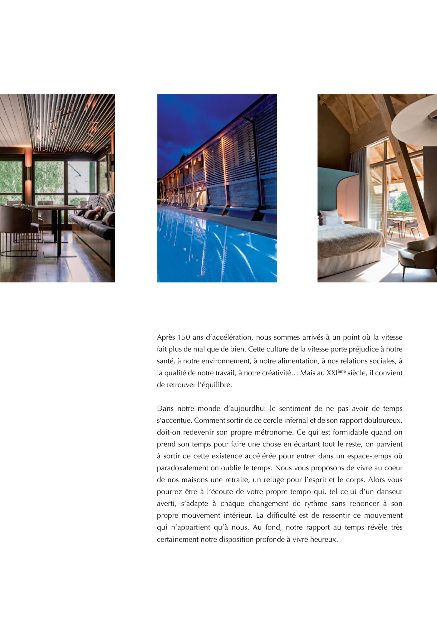 Environnement — extrait du magazine L'Auberge de l'Ill