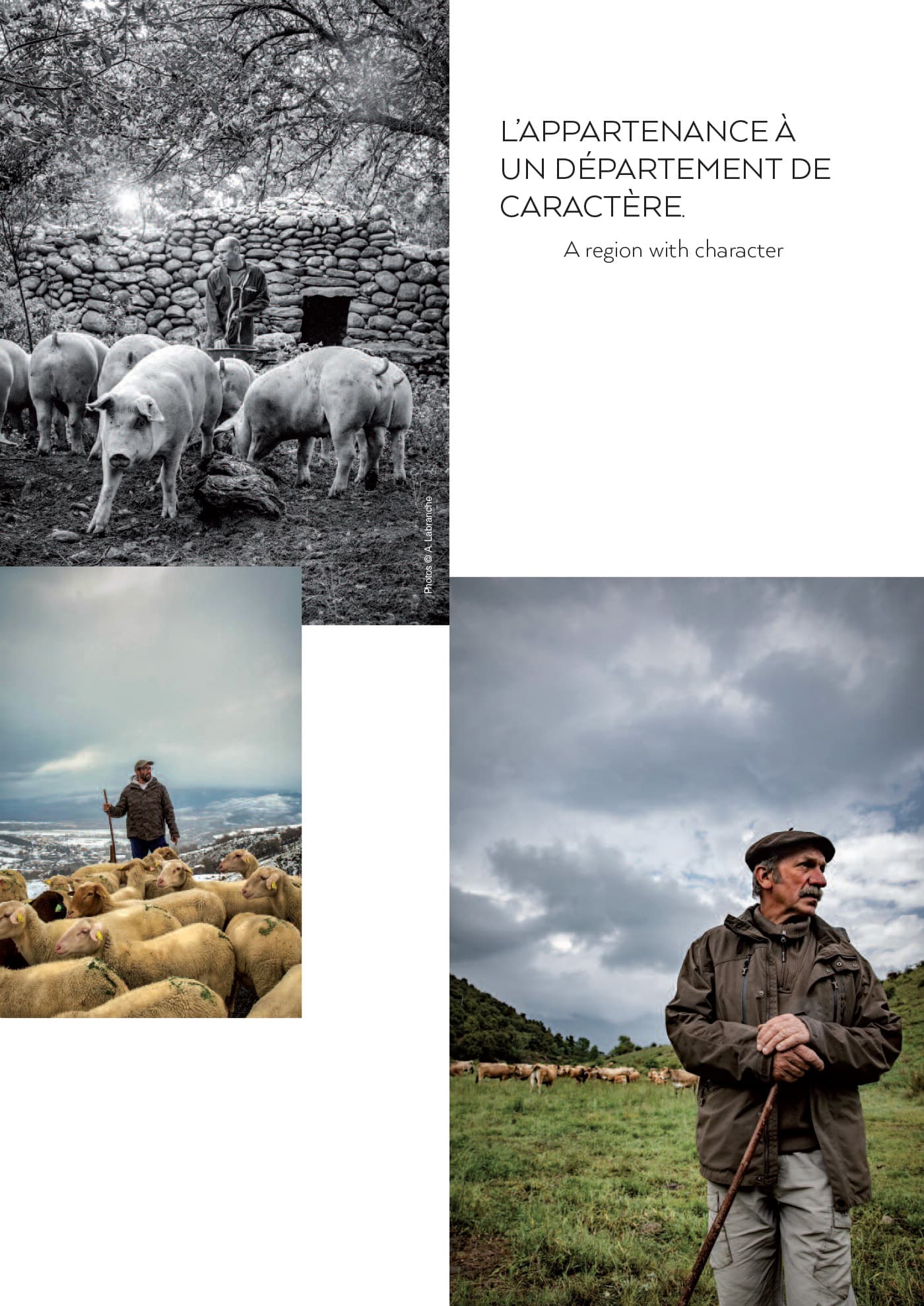 Région de caractère — extrait du magazine Maisons Gilles Goujon